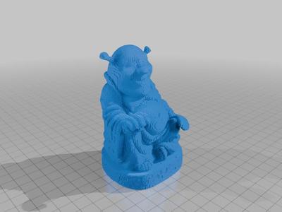 (3D Slash) Buddha_Shrek