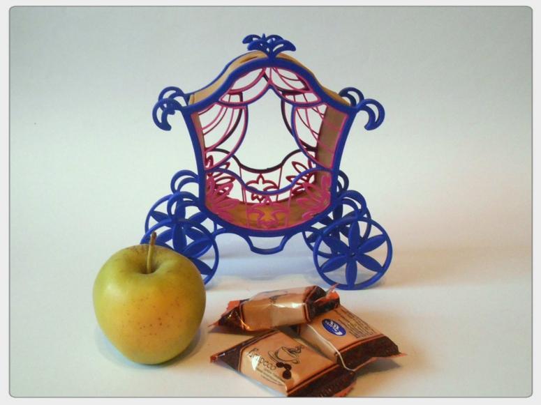 The carriage for Cinderella.