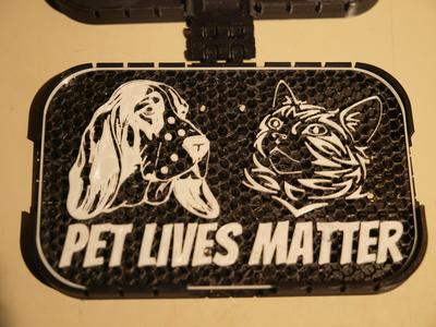 Pet Lives Matter sign