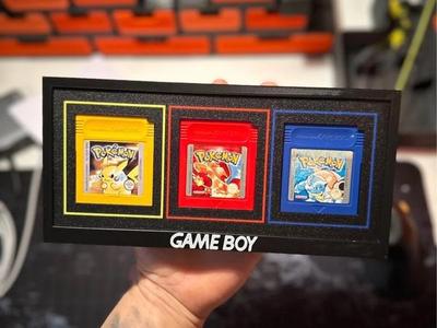 GAME BOY Pokémon game picture frame