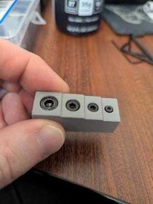 M2-M5 Bolt / Nut Sizing Guide