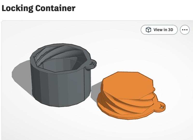 Locking Container