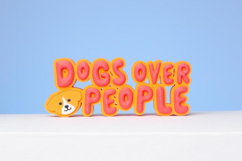 Dogs Over People 3D Printable Decoration