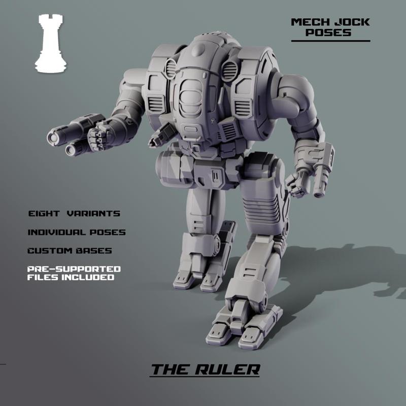 American Mecha - CES - Ruler - Mech Jock