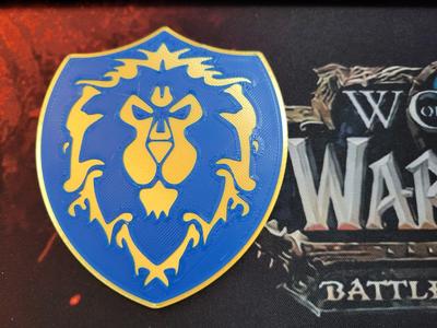 World of Warcraft Alliance coaster
