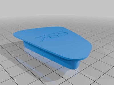 Bouchon silencieux Street Triple 765 2024