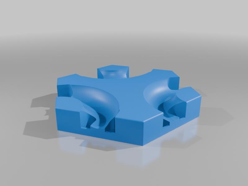 Gravitrax compatible Triplecorner (Fusion file included)