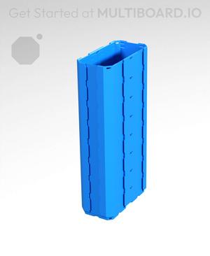 1x2x4 - Full Multipoint Rail - Multibin Shell