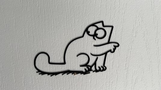 Simon's Cat Wall Art #5