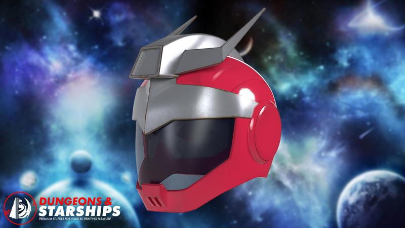 Char Aznable's Pilot Helmet - Gundam