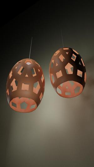 Natural Oval Light Shade