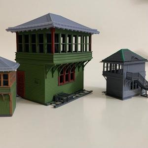 East Stroudsburg Railroad Tower Detail Resin Print
