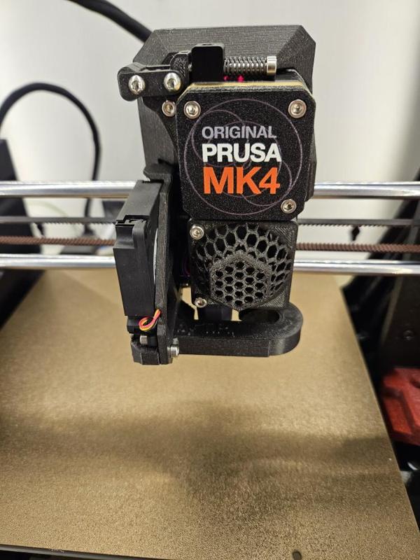 Prusa MK4 Fan Shroud for better TPU/all other filament Cooling