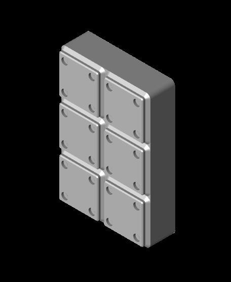 Gridfinity for Marco Bresson's LARGE Cable Organiser / Winder holde