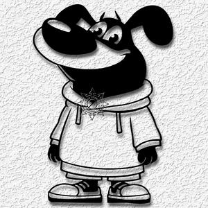 doggy swag wall art funny pup decor