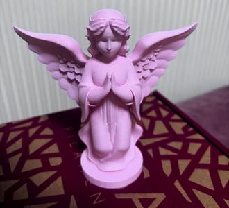 Cute angel sculpture