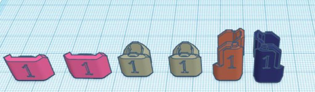 breacher armor with a 1 on it for dummy 13