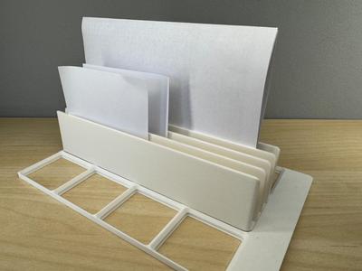 Gridfinity Paper Stand (many sizes)