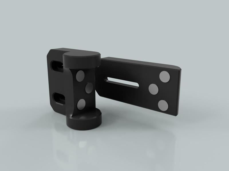 ENDER 3 NG v1.2 - Magnetic Latch / Low Profile Hinges