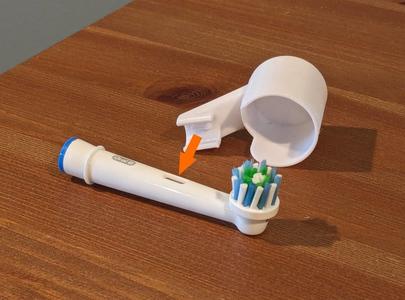 No-Contact Oral B Toothbrush Cover