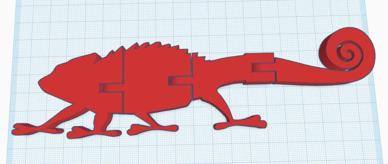 Chameleon Toy - Camaleón