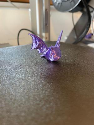 Miniature Bat: Fast Print, Cute and Detailed