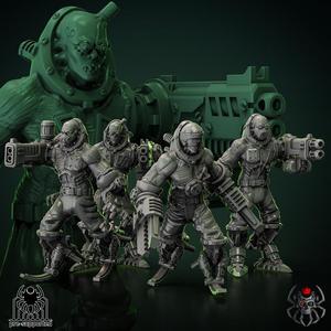 Biomechanoid squad (BuildKit)