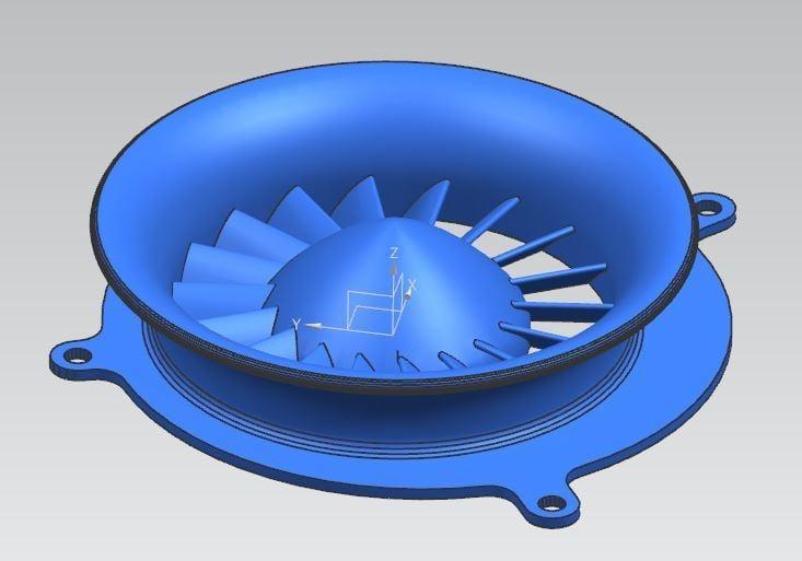 Creality K1 side fan guard 