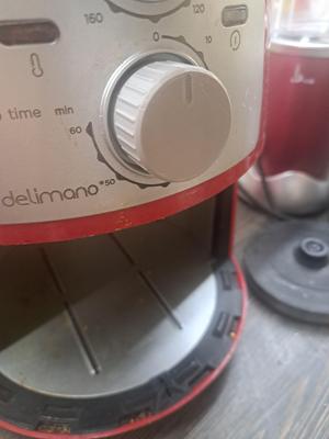 delimano air fryer time knob