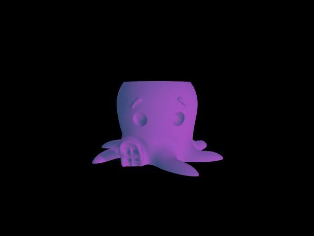 Maceta de pulpo kawai