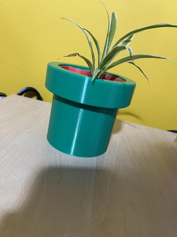 Self Watering Planter - Mario Warp Pipe!