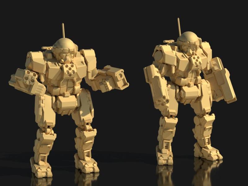 Commando COM-2D for Battletech