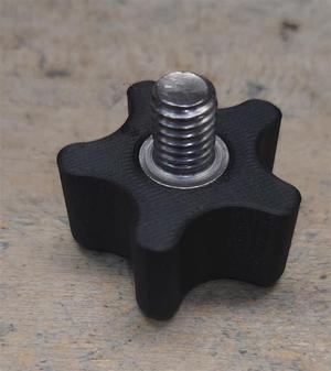 Press knob for 3/8 inch SHCS