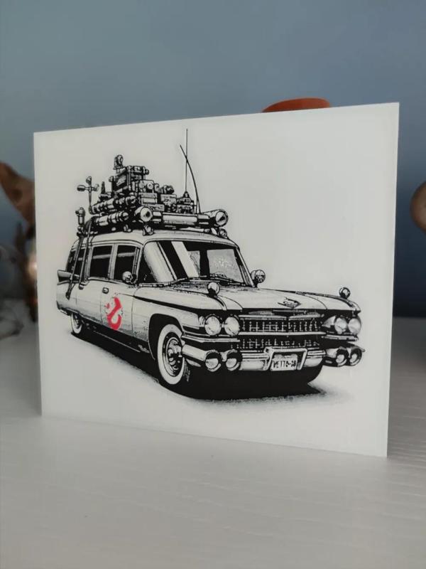 Ghostbusters car hueforge