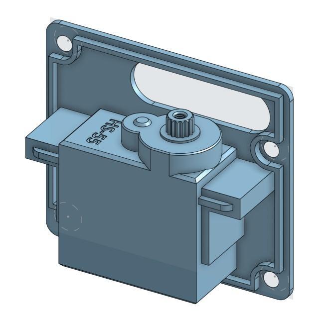 Hitec HS-55 Servo Wing Mount