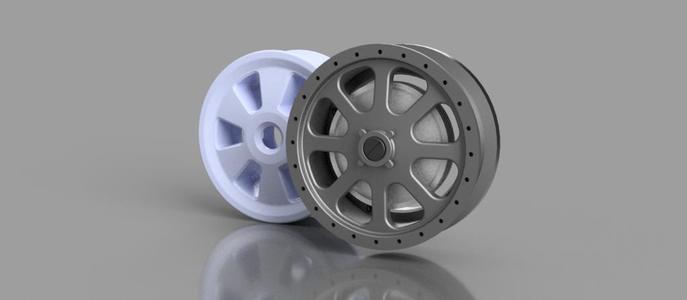 WIP! Bugatti type 35 Hommage wheel upgrade ( 310% Scale! )