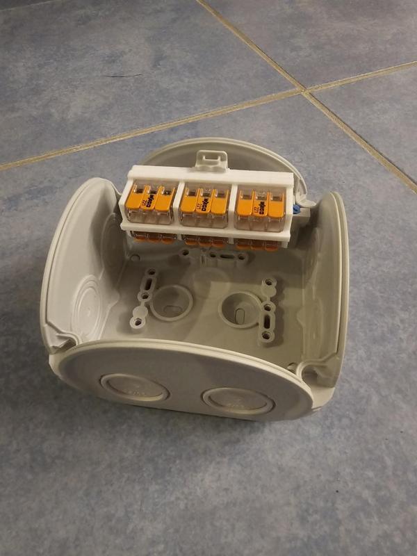 Wago-Klemmenhalterung