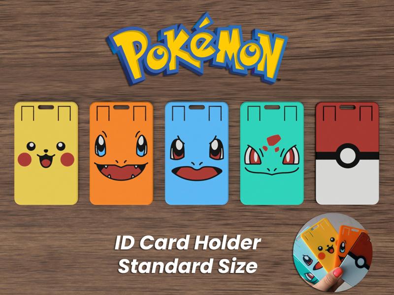 Pokémon ID card/badge holder