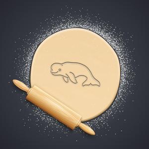 Dolphin Cookie Cutter, Biscuit Cutter