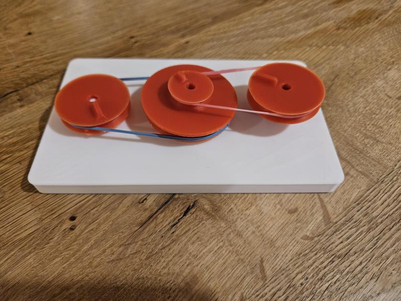 Einfacher/Doppelter -Riementrieb - Belt drive