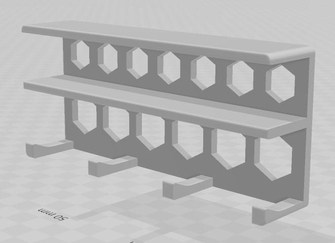 IKEA BESTÅ key board / Schlüsselbrett