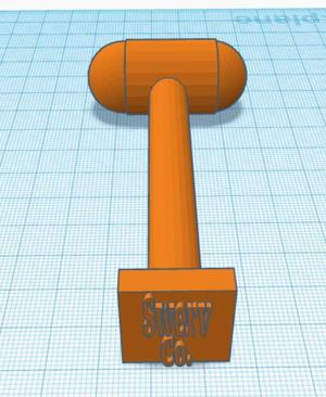 Swerv co. Ball peen hammer
