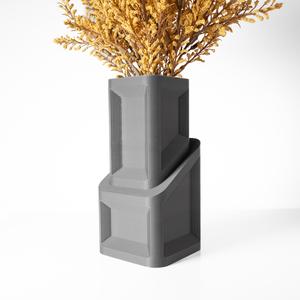 The Cano Vase, Modern and Unique Home Decor for Dried and Preserved Flower Arrangement  | STL File