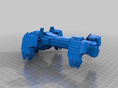 Helldivers 2 Automaton Gunship