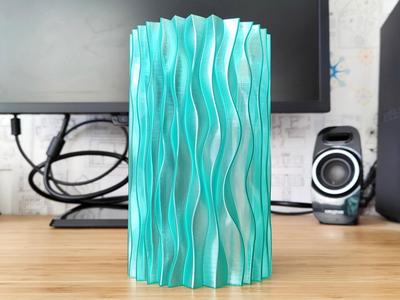 Wavy Decor Vase - Vase mode design