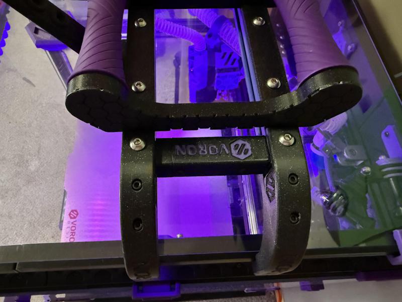 Voron 2.4/Trident Top Hat Roof Rack Extrusion Spacer/Wire Channel