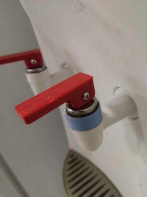 Water cooler tap