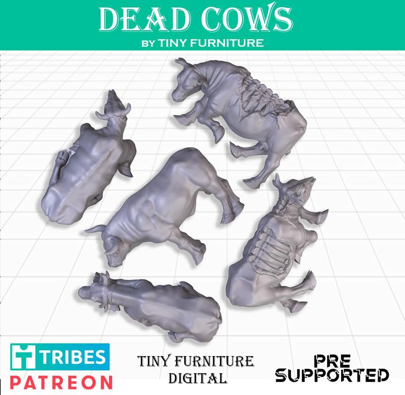 Dead cows (Harvest of War)