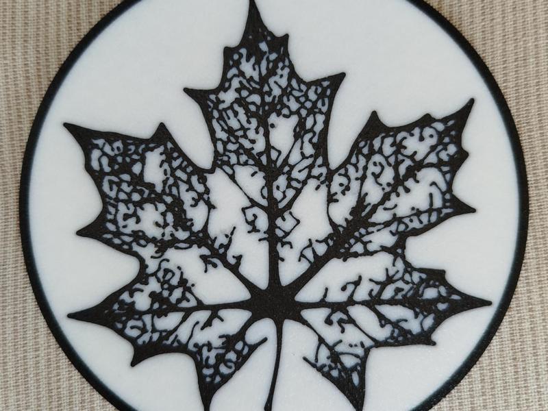 Maple Leaf Coaster