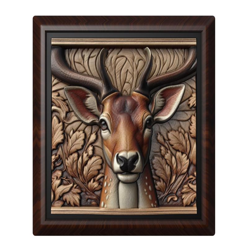 Fallow Deer animal wall art relief wall decor